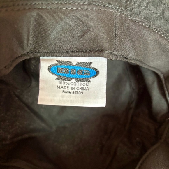 Classic Black Bucket Hat 100% Cotton - Picture 4 of 4